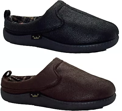 Buy Dr Keller Mens Slippers Slip On Cushioned Warm Comfortable Clogs Winter Shoes Sz • 15.95£