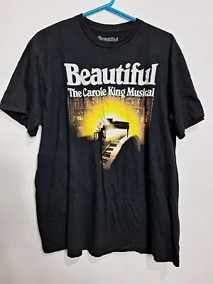Buy Beautiful The Carole King Musical Broadway National Tour T-shirt XL Official • 7.95£
