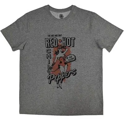 Buy Red Hot Chili Peppers Unisex T-Shirt: In The Flesh  -  Grey Cotton • 17.99£