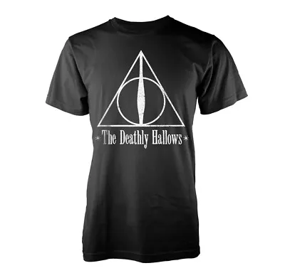Buy Harry Potter The Deathly Hallows Official Tee T-Shirt Mens • 15.99£
