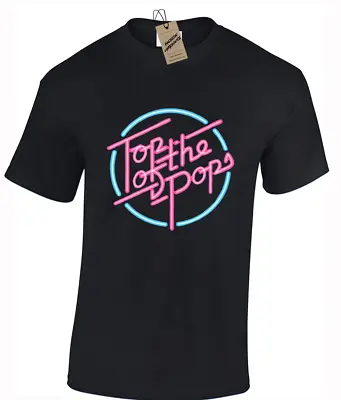 Buy Top Of The Pops Mens T Shirt Funny Retro Music Design Band Musician Classic • 10.99£