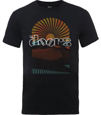 Buy Official The Doors Daybreak Mens Black T Shirt The Doors Jim Morrison Tee • 16.95£