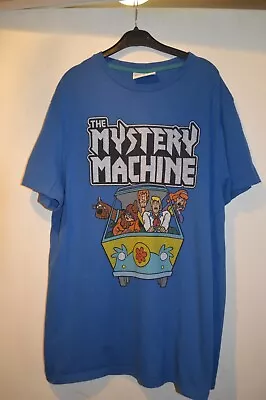 Buy Mensblue  Novelty T Shirt Size  Medium Scooby Doo Mystery Machine Retro • 8£