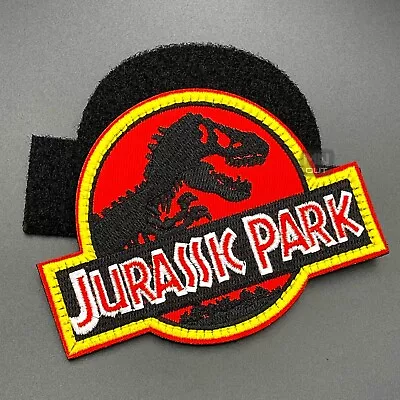 Buy Jurassic Park Patch Black Hook & Loop Cosplay Badge For Backpack Rucksack • 4.79£