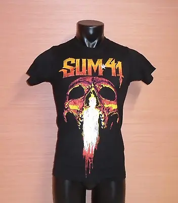 Buy SUM 41 Order In Decline Concert Men's Black Short Sleeve Tultex T-Shirt Sz Small • 18.94£