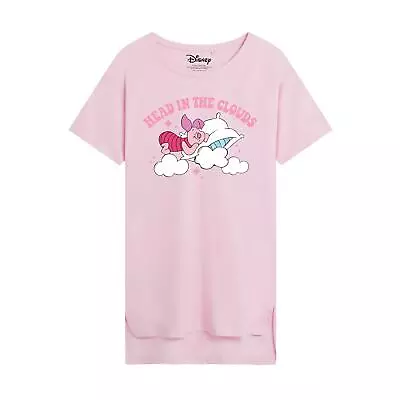 Buy Disney  Womens Sleep T-Shirt Winnie The Pooh Piglet Head In The Clouds S-XL • 19.99£