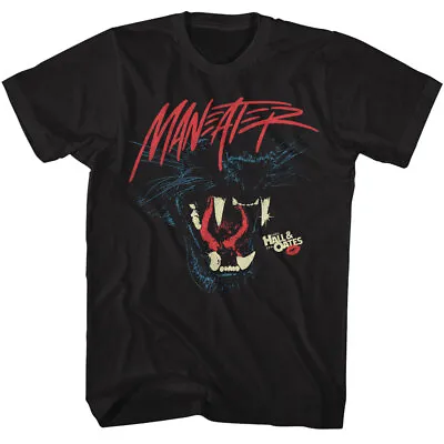 Buy Daryl Hall & John Oates Black Panther Man Eater Men's T Shirt Pop Rock Merch • 49.86£