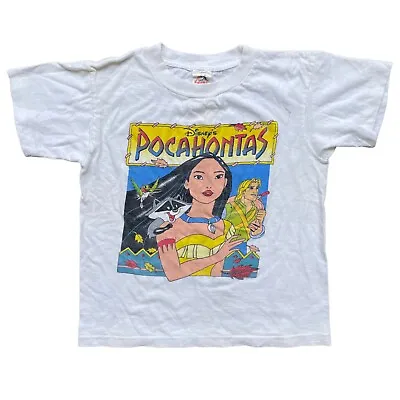 Buy Vintage Disney Pocahontas Shirt Single Stitch • 38.61£