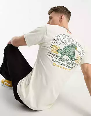 Buy Vans T-Shirt With Positivity Back Print Men's - Off White • 17.99£