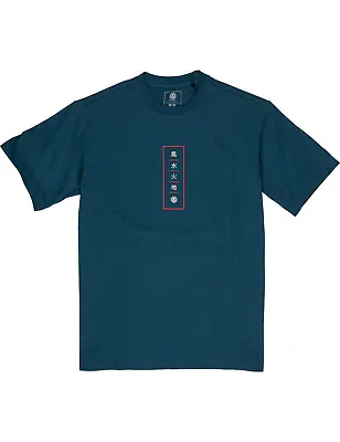 Buy Element Arata Short Sleeve T-Shirt In Legion Blue • 29£