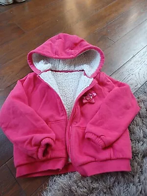 Buy Girles Fleece Jacket M&S Age 6 -7 • 0.99£