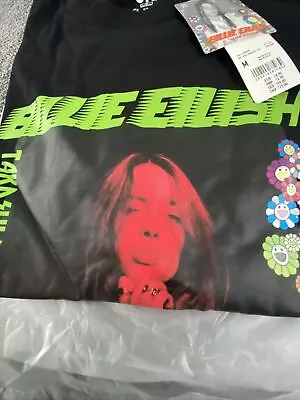 Buy Billie Eilish By Takashi Murakami T Shirt Size Medium Uni Qlo Colab • 0.99£