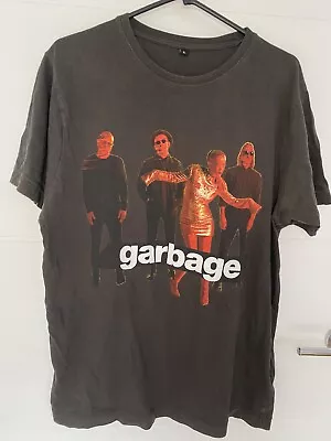 Buy Size L Garbage T-shirt, Shirley Manson, British Indie Rock Music, Festival Top • 15.99£