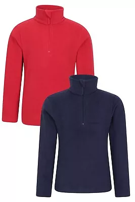 Buy Mountain Warehouse Camber Kids Fleece Girls & Boys Multipack Warm Winter Sweater • 14.99£