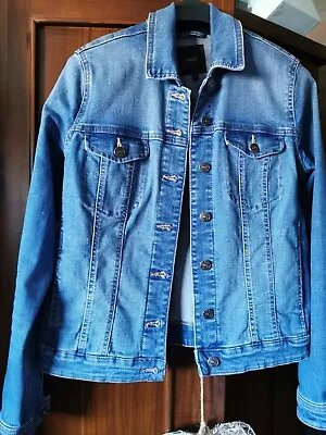 Buy Next Ladies Jacket Size 14 Denim • 5.90£