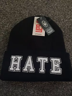 Buy HATE Urban Apparel Winter Hat NEW (punk/emo/rock/metal) • 6.99£