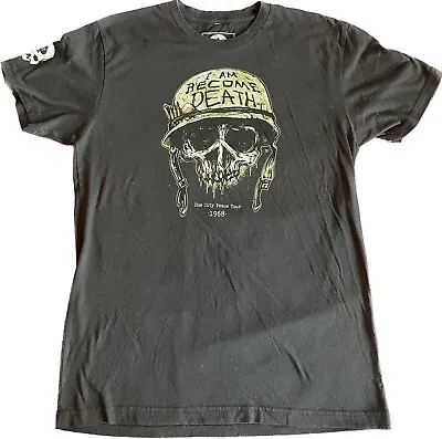 Buy Zero Foxtrot Shirt Woman’s Medium “I Am Become Death” Hue City Peace Tour 1968 • 18.90£
