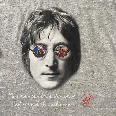 Buy Mens Gildan John Lennon / Liverpool T-Shirt Size 2XL • 10£