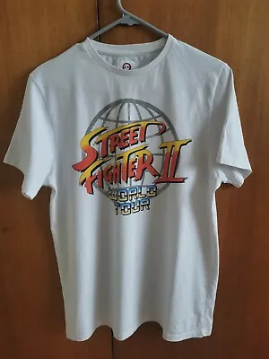 Buy Street Fighter 2 World Tour Official T-shirt Large • 50£
