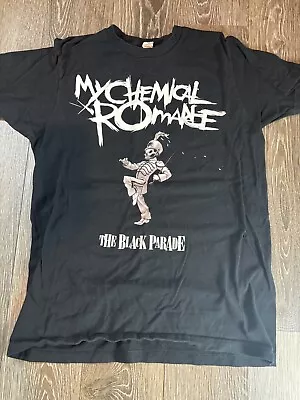 Buy My Chemical Romance The Black Parade T Shirt  Women’s Medium Emo Punk Alt Rock • 11.34£