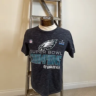 Buy NFL Pro Line Eagles Superbowl Champions T-Shirt Size Small Grey • 8.99£