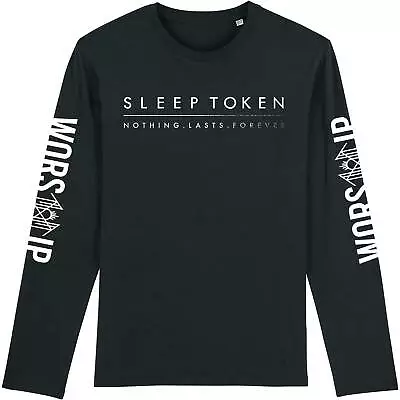 Buy Sleep Token Worship Black Long Sleeve Shirt NEW OFFICIAL • 21.19£