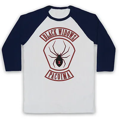 Buy Black Widows Every Which Way Unofficial But Loose Logo 3/4 Sleeve Baseball Tee • 23.99£