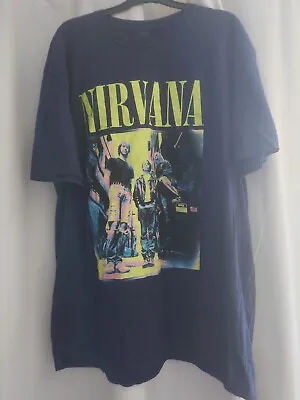 Buy Nirvana T-Shirt Official Tee Mens UK Size Large Kings Of The Street  • 15£