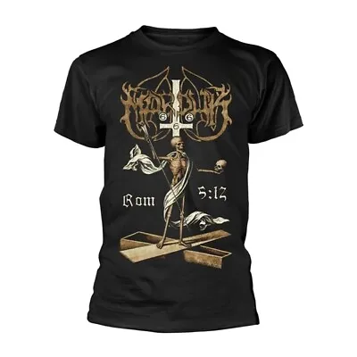 Buy Marduk Rom 5:12 (gold) T-shirt, Front & Back Print • 17.51£