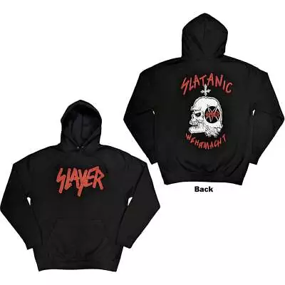 Buy Slayer Unisex Pullover Hoodie: Slatanic (Back Print) OFFICIAL NEW  • 37.89£