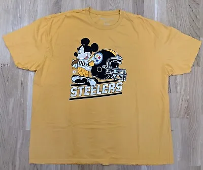Buy Pittsburgh Steelers Original Disney T-Shirt Size: XXXL NFL • 19.53£
