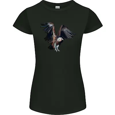 Buy A Vulture Illustration Birds Of Prey Womens Petite Cut T-Shirt • 9.99£