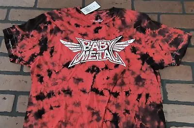 Buy BABY METAL - Red Tie-Dye Logo T-shirt ~Never Worn~ M L XL XXL • 36.32£