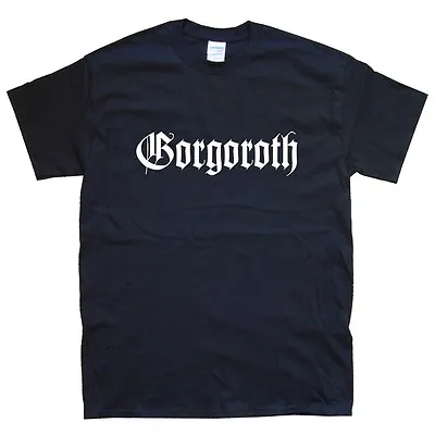 Buy GORGOROTH T-SHIRT Sizes S M L XL XXL Colours Black, White    • 15.59£