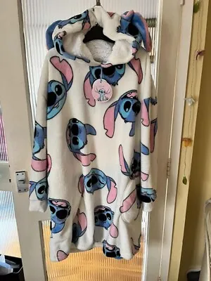 Buy SNUDDIE Hooded Disney Lilo & STITCH Oversized Blanket Hoodie Oodie Snoodie XS-S • 38.50£