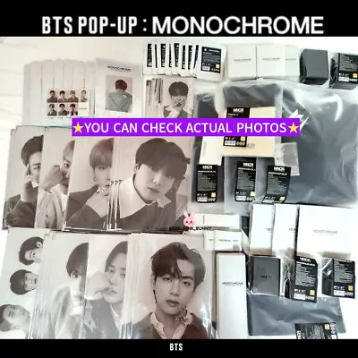 Buy [pre- Order] Bts 2024 Pop Up Monochrome Official Md Photocard T Shirts • 10.89£
