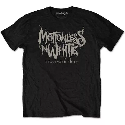 Buy Motionless In White Graveyard Shift Black T-Shirt NEW OFFICIAL • 14.99£