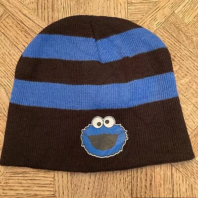 Buy Sesame Street Kid's Hat Cookie Monster Stocking Cap Hat, Acrylic • 11.45£