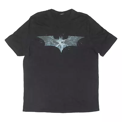 Buy BATMAN The Dark Knight Rises Mens T-Shirt Black L • 9.99£