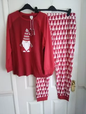 Buy John Lewis Ladies Christmas Gonk Pyjama Set New UK 18 £32 • 9.99£