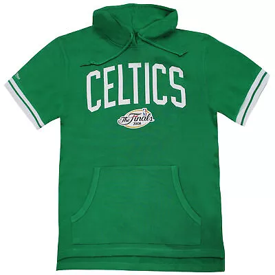 Buy Mitchell & Ness Boston Celtics NBA French Terry Mens Pullover Hoody BCEKYGN1 • 33.59£