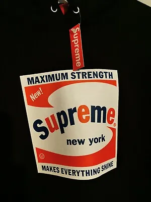 Buy Supreme Shine Maximum Strength Logo Hoodie Size S  • 200£