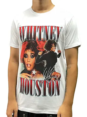 Buy Whitney Houston 90's Homage Unisex Official T Shirt Brand New Various Sizes • 15.99£