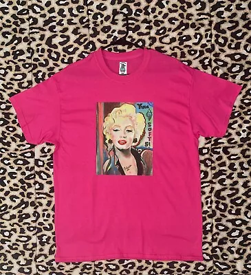 Buy Kandykorn X Slimyburger - Hot Pink Marilyn Monroe On Frontside Xo Ice Cream YUM • 23.68£