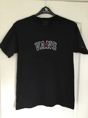 Buy Unisex Black VANS T-shirt Size Medium BNWOT • 12.99£