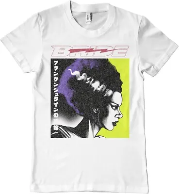 Buy Universal Monsters  Bride Of Frankenstein T-Shirt White • 19.75£