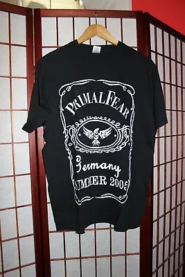 Buy Vintage Primal Fear Germany Summer 2005 Tour  T-shirt - L . ALY • 42£