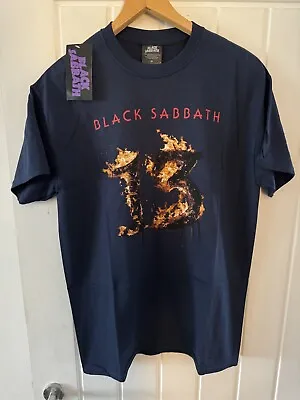Buy Black Sabbath T-shirt Medium Black 13 Rock Band Concert Tee Short Sleeve New • 17.99£