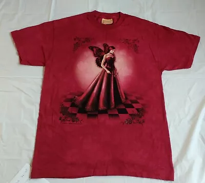 Buy The Mountain Ruby Tie Dye T Shirt Bnwt M Vintage Angel Wings Gothic Boho Fairy  • 22£