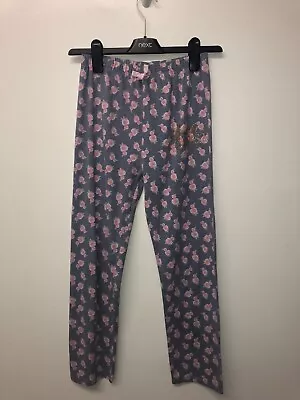 Buy Disney Girls Beaty And The Beast Floral Print Pyjama Bottoms (10-11 Years) • 7.50£